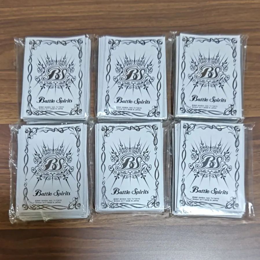 バトスピ ホログラムカードスリーブ煌臨編 ホワイト 中古品50