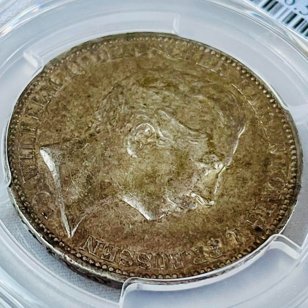 皇帝ヴィルヘルム2世 3マルク 銀貨 1911 ドイツ プロイセン AU53