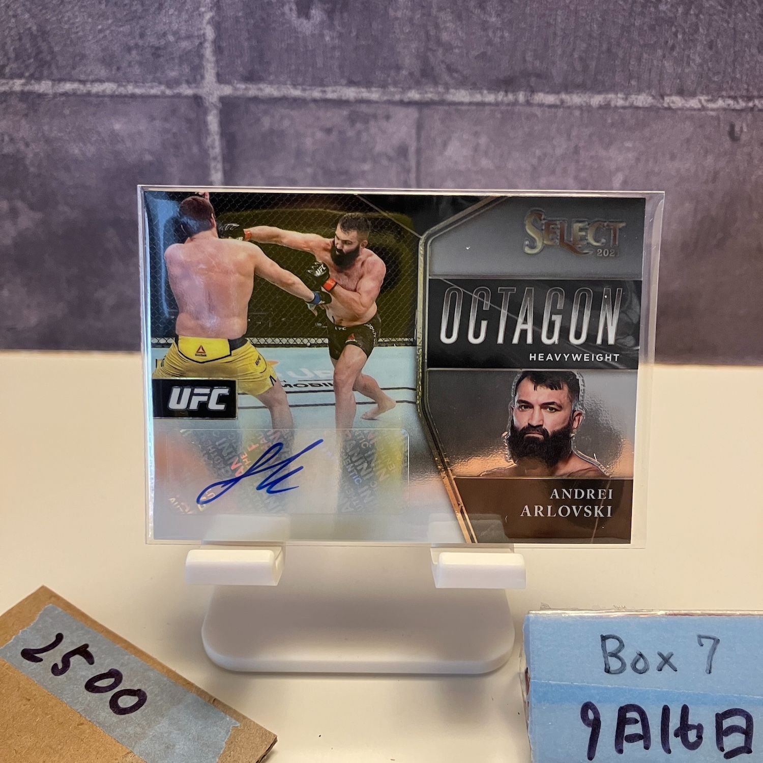 2021 Panini Select Andrei Arlovski 047/249 直筆サイン UFC
