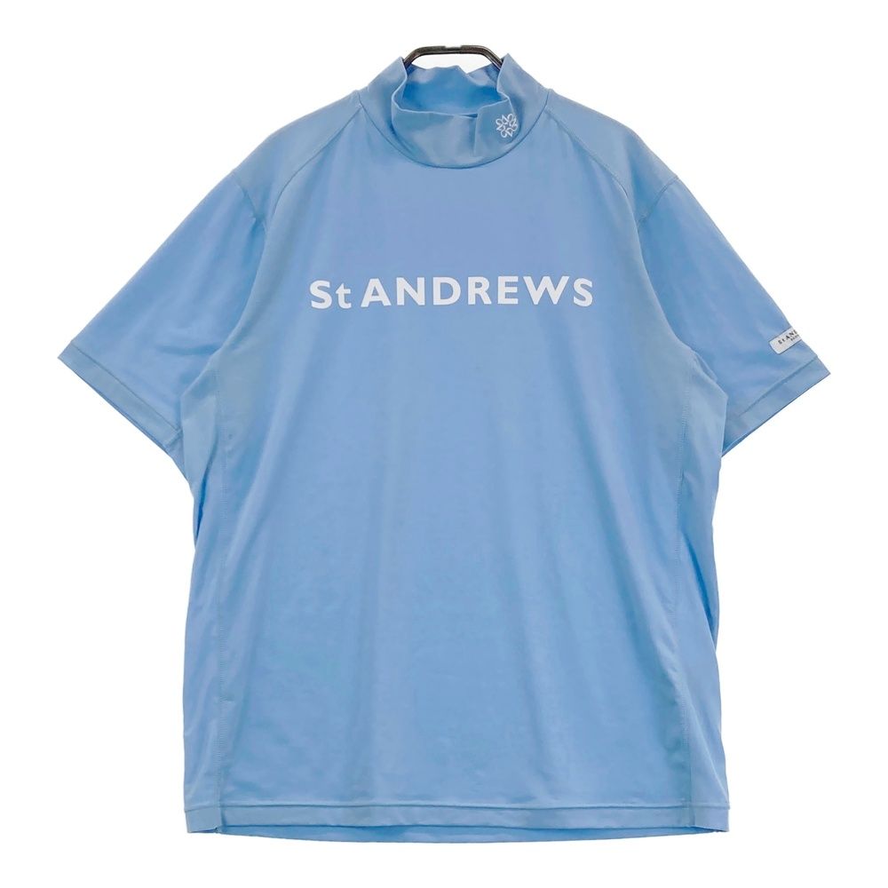 St ANDREWS セントアンドリュース 長袖シャツ グレー M サイズ：LL ST ANDREWS セントアンドリュース ハイネック 半袖Tシャツ