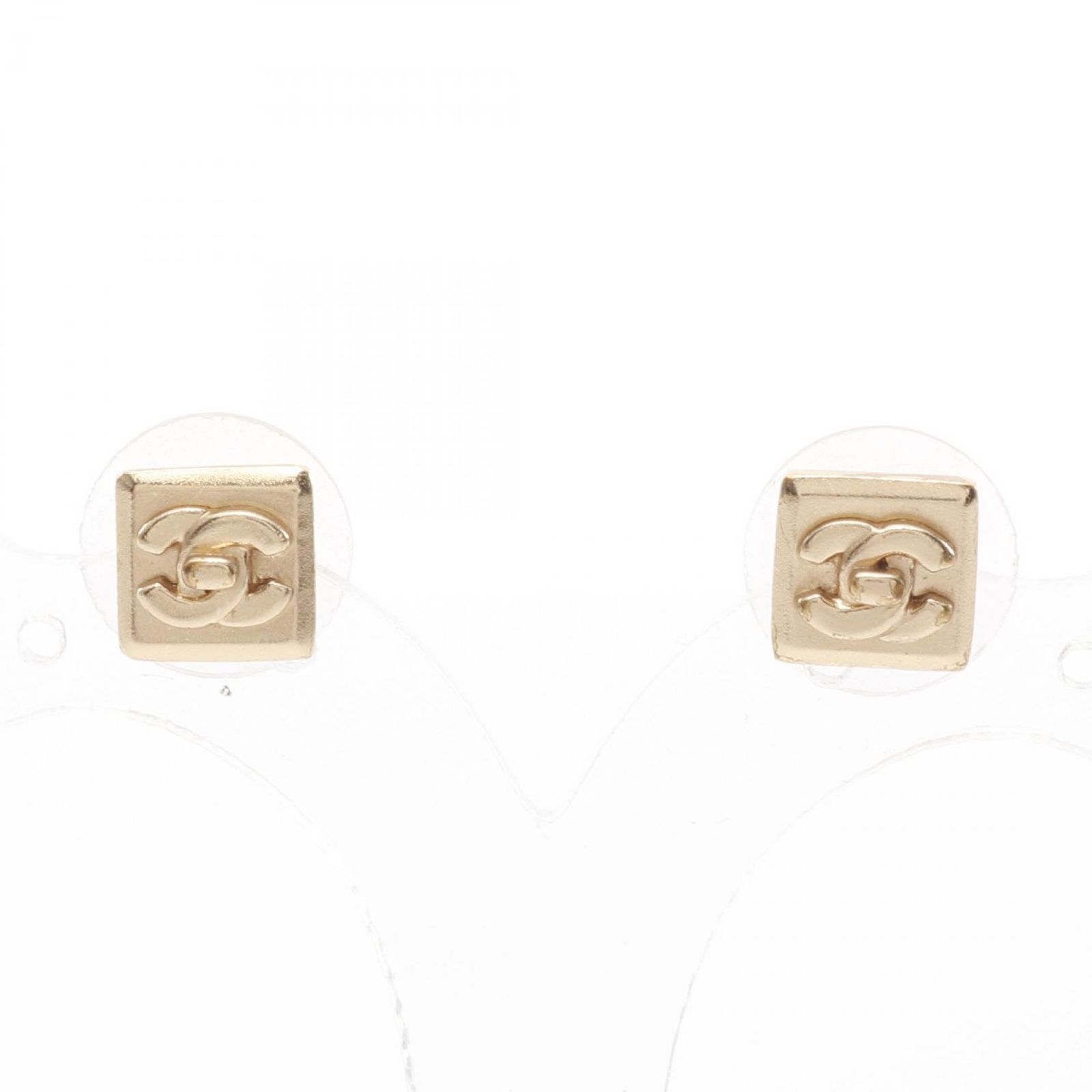 シャネル CHANEL ピアス ココマーク ゴールド GP ゴールドメッキ ピアス レディース Used B
