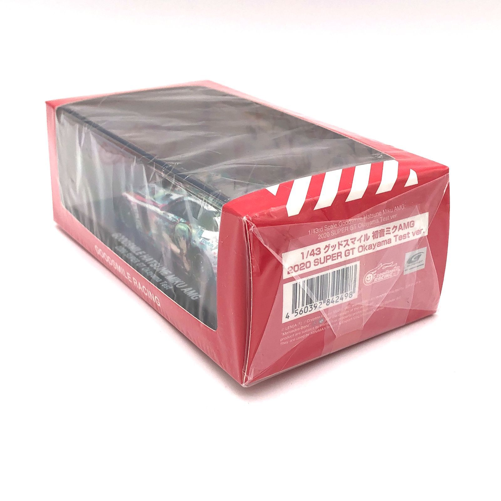 箱へこみ パッケージ破れ有り 初音ミク GTプロジェクト 1 43 グッドスマイル 初音ミク AMG 2020 SUPER GT Okayama Test ver