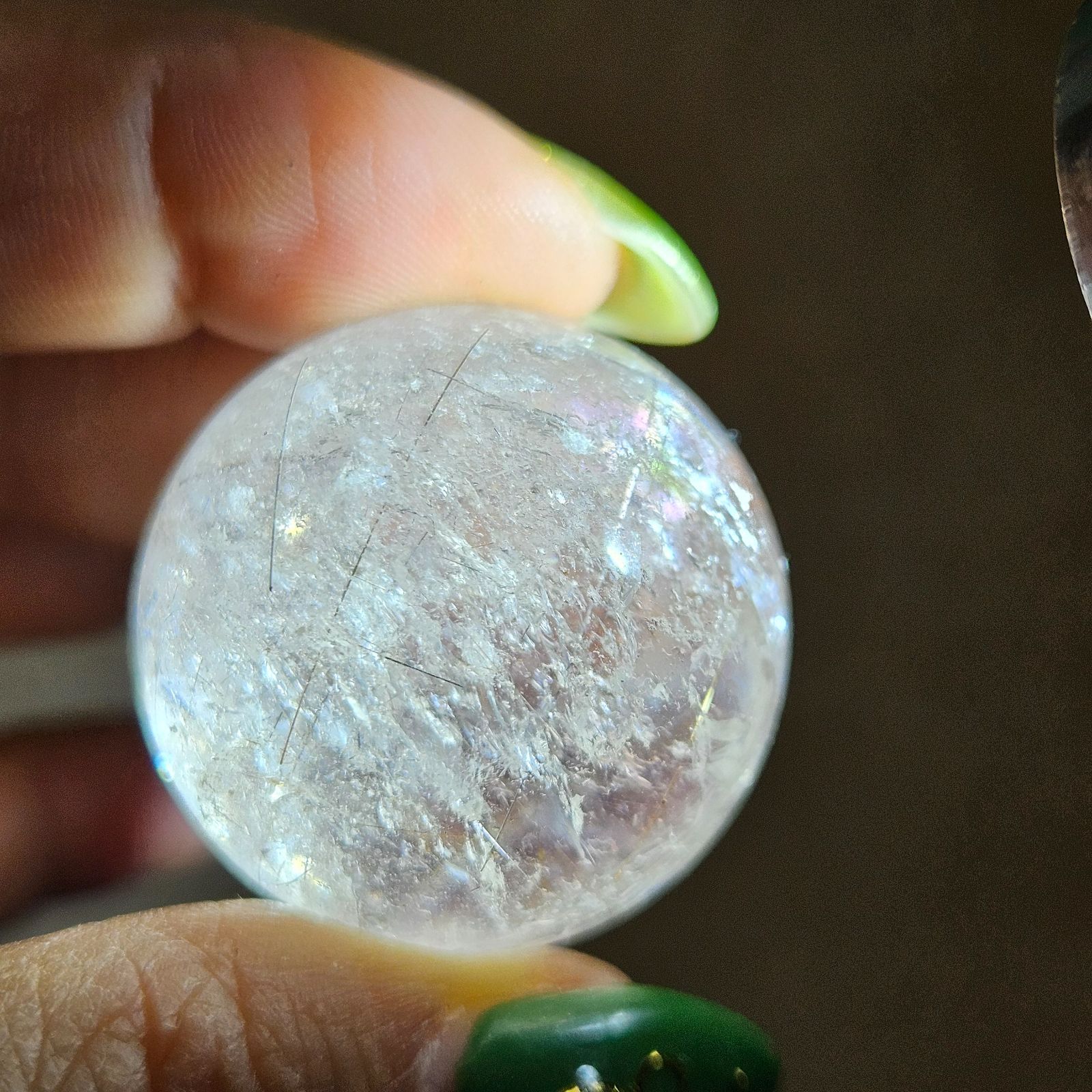 ルチルクォーツ✨スフィア✨ホルダー付き✨ ルチルクォーツ専門店