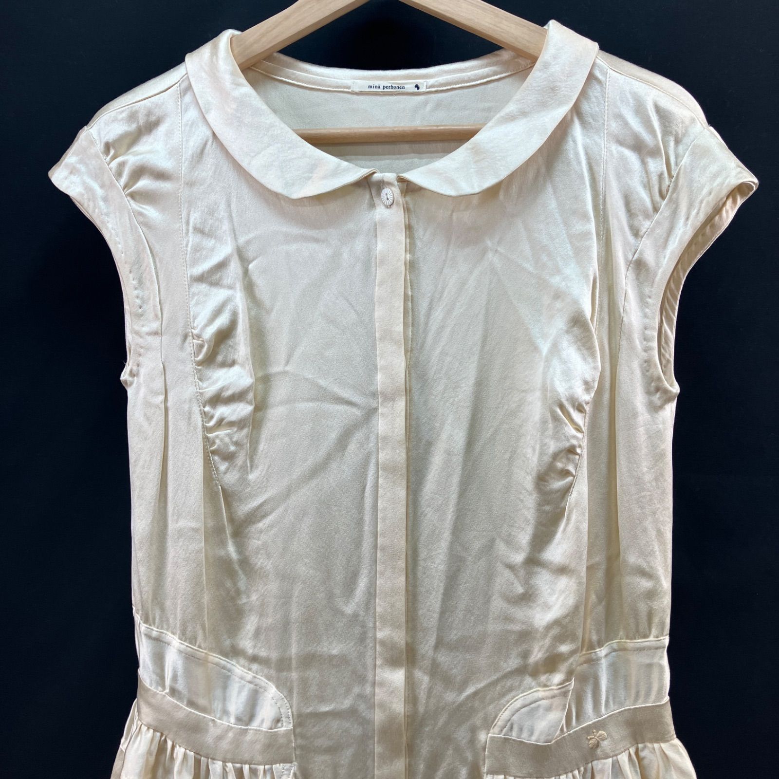K0813003）mina perhonen ミナペルホネン フレンチスリーブ