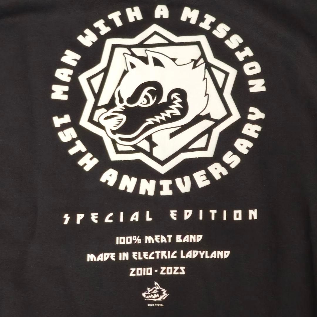 超希少】 MAN WITH A MISSION 15周年限定パーカーXLサイズ - メルカリ