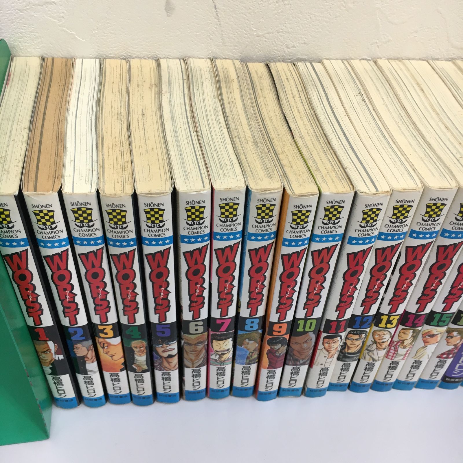 ワースト全33巻クローズ全26巻+外伝4冊 クローズ CROWS 完全版 外伝 全巻 セット クローズ全26巻＋外伝4冊•