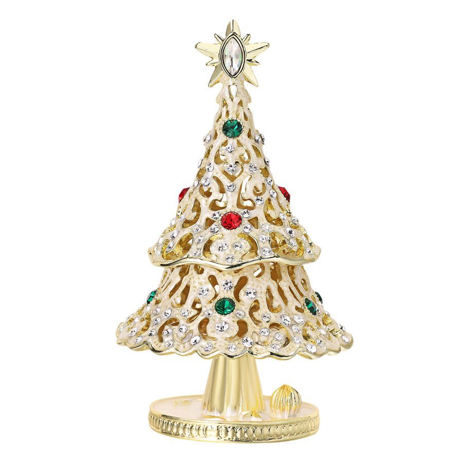 クリスマスツリー✩【スタージュエリー】 EX631【正規品】星のクリスマスツリー ジュエリーボックス