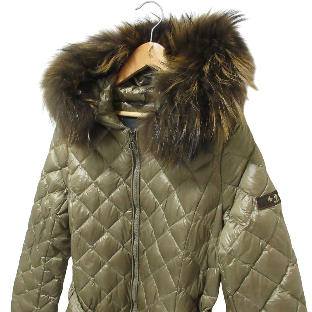 美品 クリーニング済 TATRAS タトラス PALMA ファー付き ロング 美品 クリーニング済 TATRAS タトラス PALMA ファー付き ロング