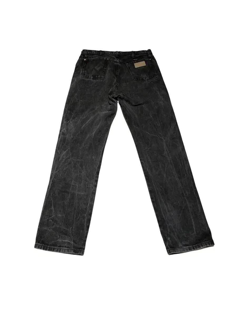 33 Wrangler(ラングラー) グレー ウォッシング デニム パンツ