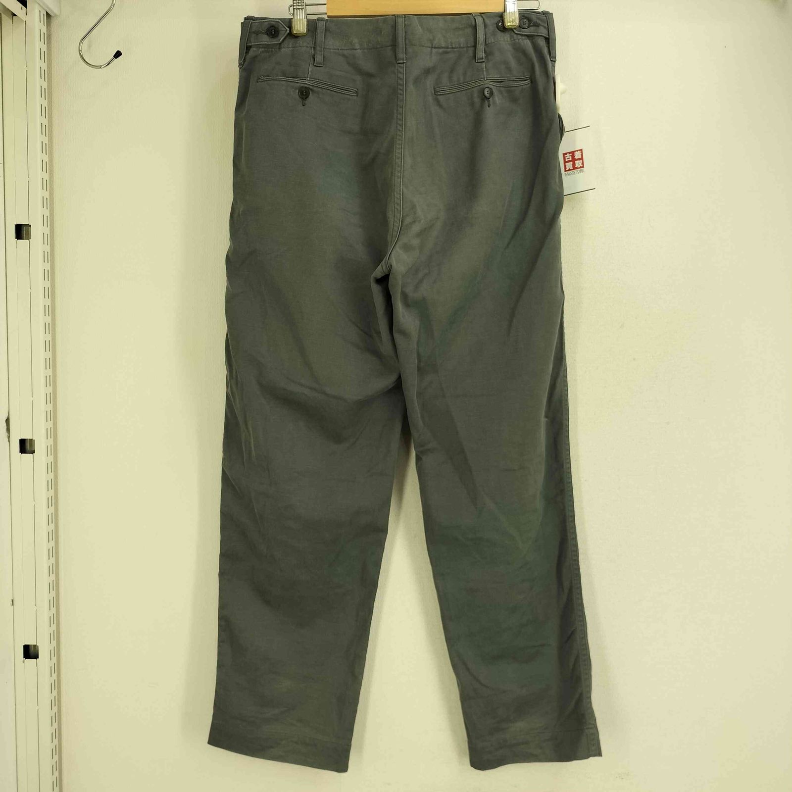 オーラリー AURALEE 21AW WASHED FINX BUGGY SATIN WIDE PANTS メンズ