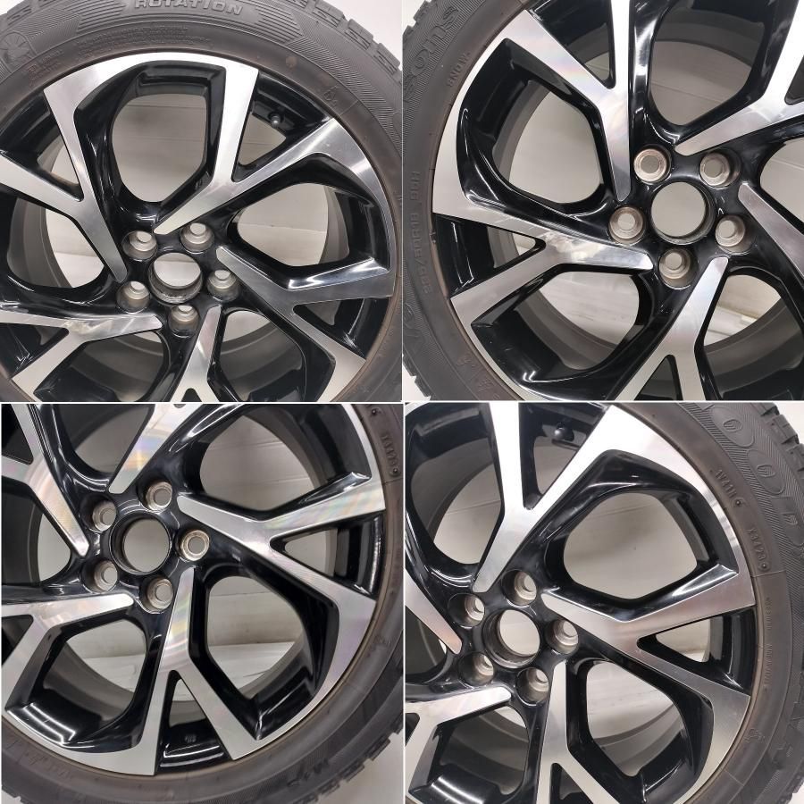 ◆配送先指定あり◆ ノーマル X ホイール 1本 225|50R18 グッドイヤー 18x7J トヨタ CH-R 純正 5H -114.3 ～本州 四国は送料無料～