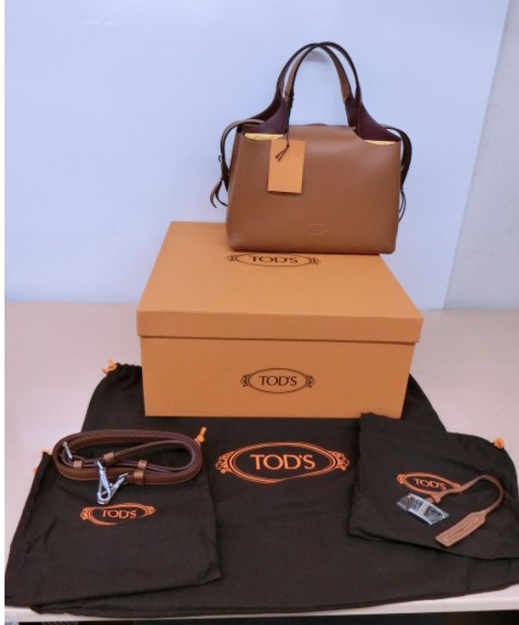 訳あり 正規品 すぐ届く TOD'S トッズ 2WAY APA BAULETTO レザー