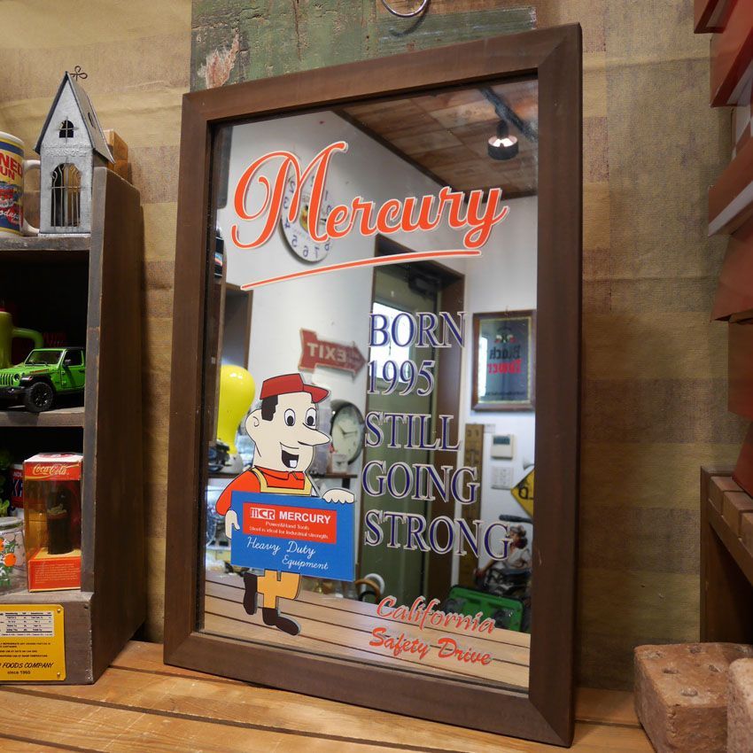 ルート66 アメリカン パブミラー ROUTE66 ガレージミラー