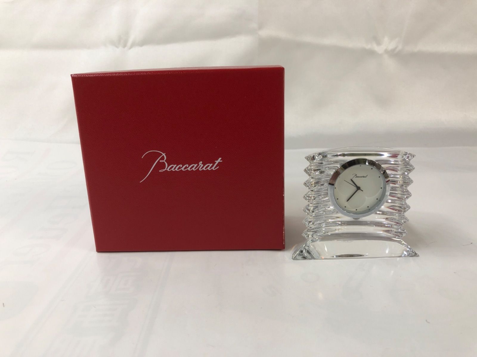 Baccarat バカラ　置き時計