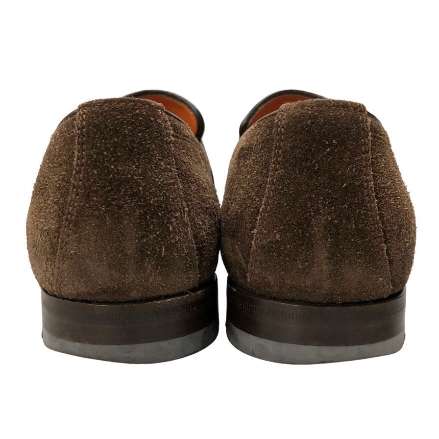 サントーニ レザーシューズ カルロス ダブルモンク スエード【AFD15  