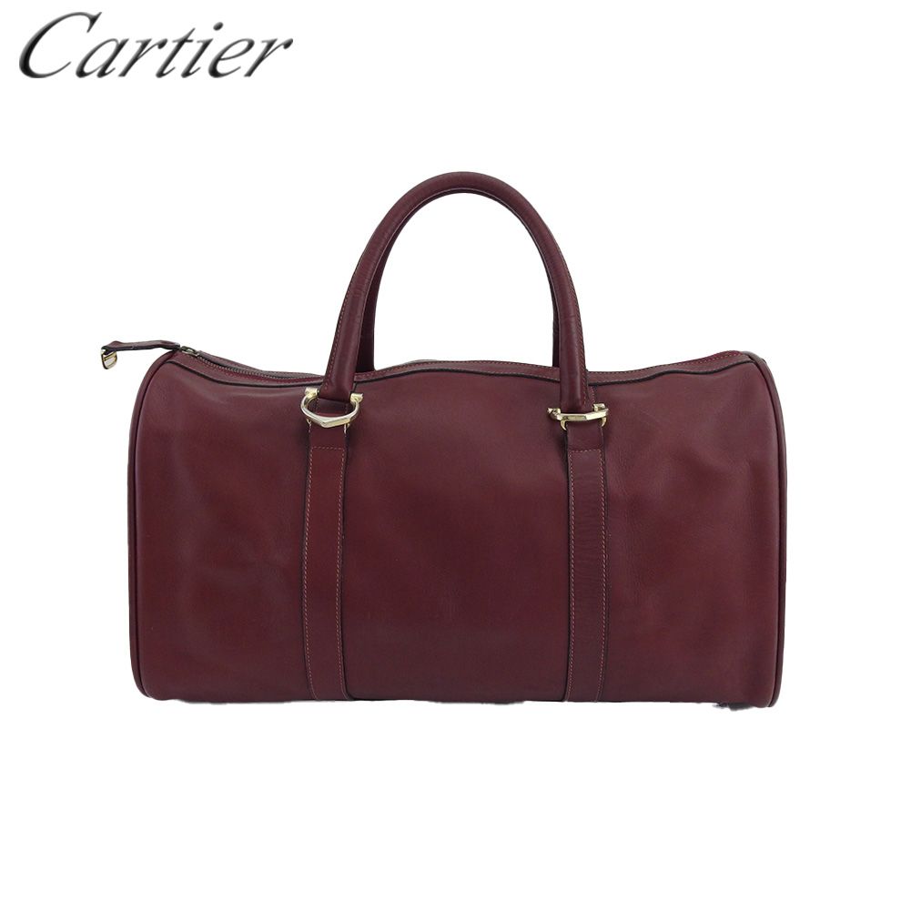 【大容量】Cartier カルティエ マストライン ボストンバッグ ボルドー 楽天市場】Cartier カルティエ ボストンバッグ ボストンバッグ