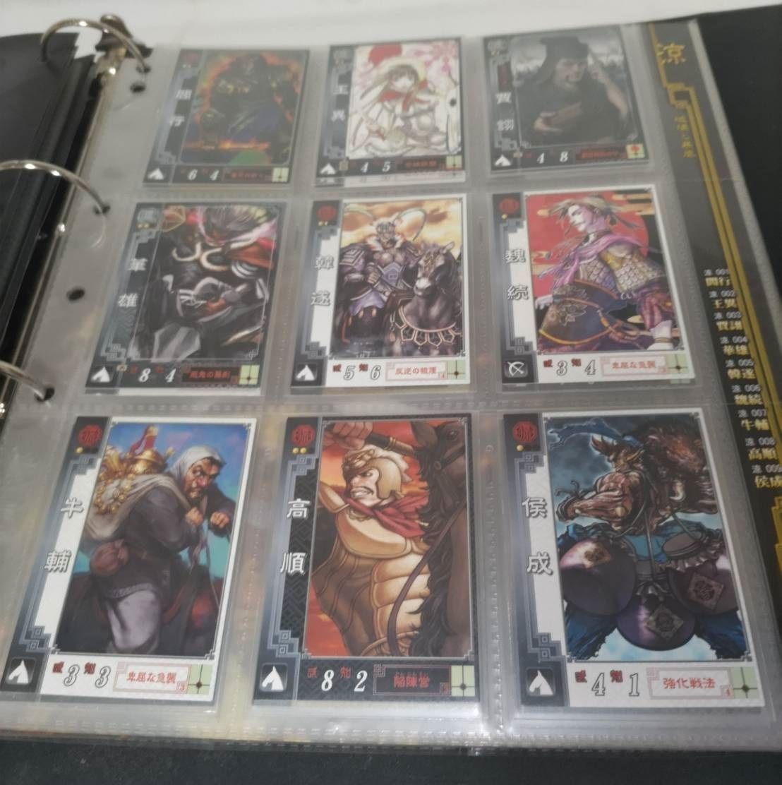 ゴ*ヤ様 三国志大戦2 カードバインダー カード338枚コンプリート ゴ*ヤ