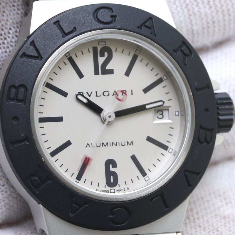 BVLGARI ブルガリ アルミニウム AL29TAVD AL29TA【電池交換済 ...