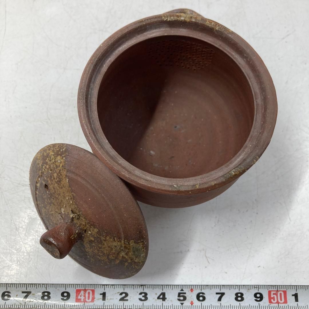 備前焼　宝瓶　タエサ　幅9.5㎝　東ま5-1007① 備前焼 宝瓶 タエサ 幅9.5㎝ 東ま5-1007①