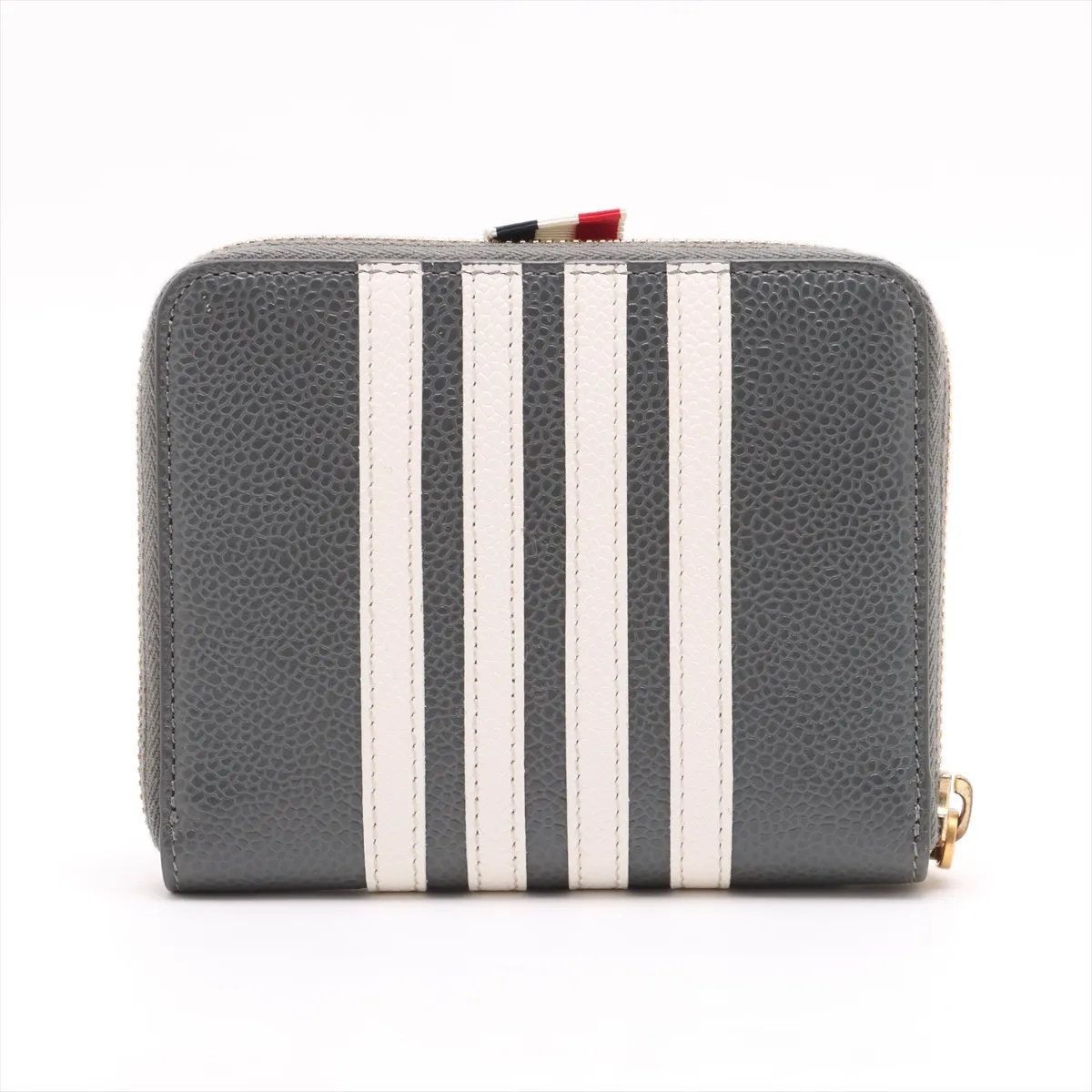 新品同様 トムブラウン レザー コインケース ウォレット ラウンド  