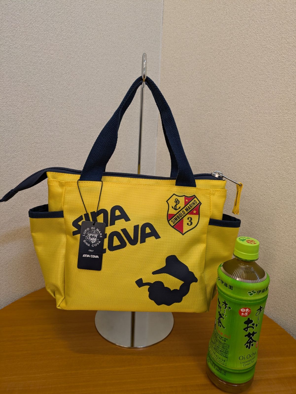 SINA COVA(シナコバ）トートバッグ 小 イエロー 新品、未使用 - メルカリ