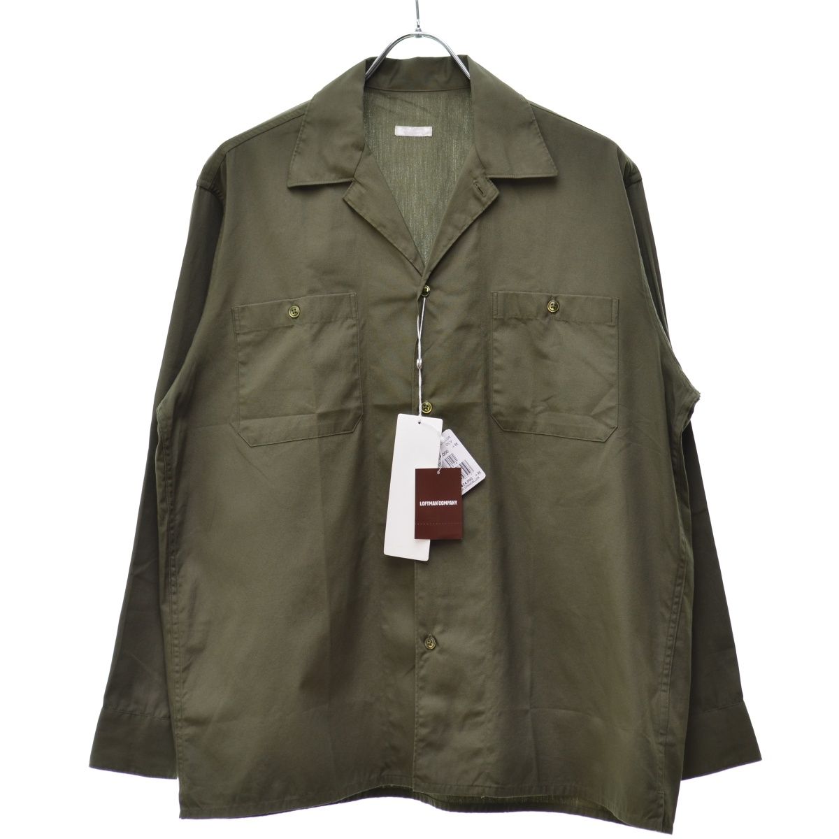 COMOLI】L03-02005 OD オープンカラー長袖シャツ - メルカリ