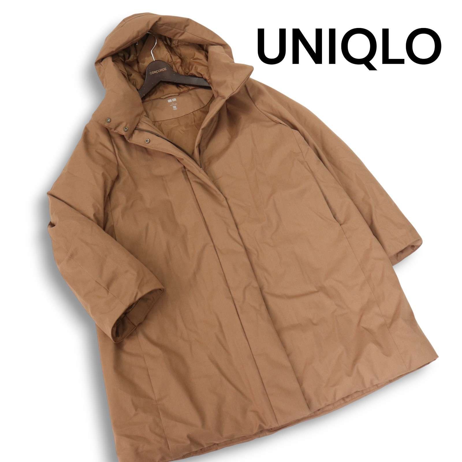 美品 22AW】UNIQLO ユニクロ 秋冬☆ フーディー ハイブリッド ダウン 