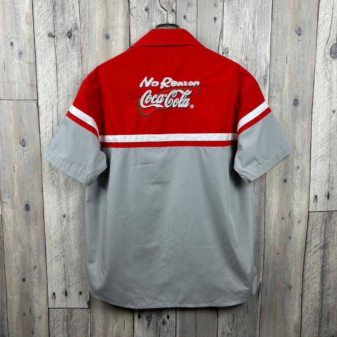 コカコーラ 制服 ユニフォーム 当時物 非売品 90s M ヴィンテージ レア OLD COCA COLA 90s コカコーラ 非売品 ユニフォーム M - メルカリ