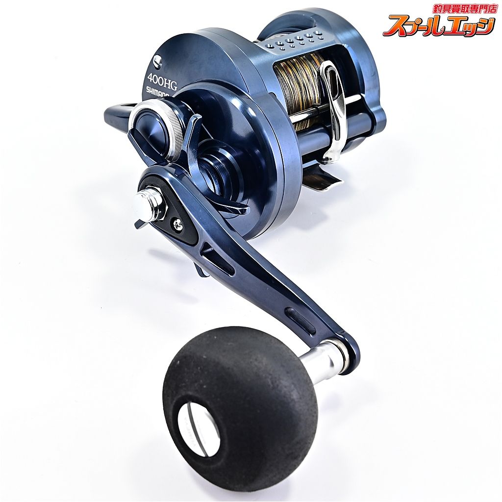シマノ 19オシアコンクエスト リミテッド 400 HG 夢屋EVAパワーラウンド型ハンドルノブL装着 SHIMANO m 39449
