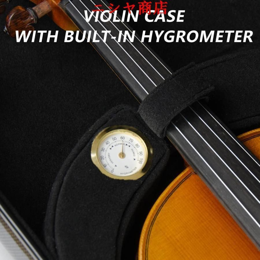 Violin case Hygrometer ヴァイオリンケース湿度計付 Violin case Hygrometer ヴァイオリンケース湿度計付