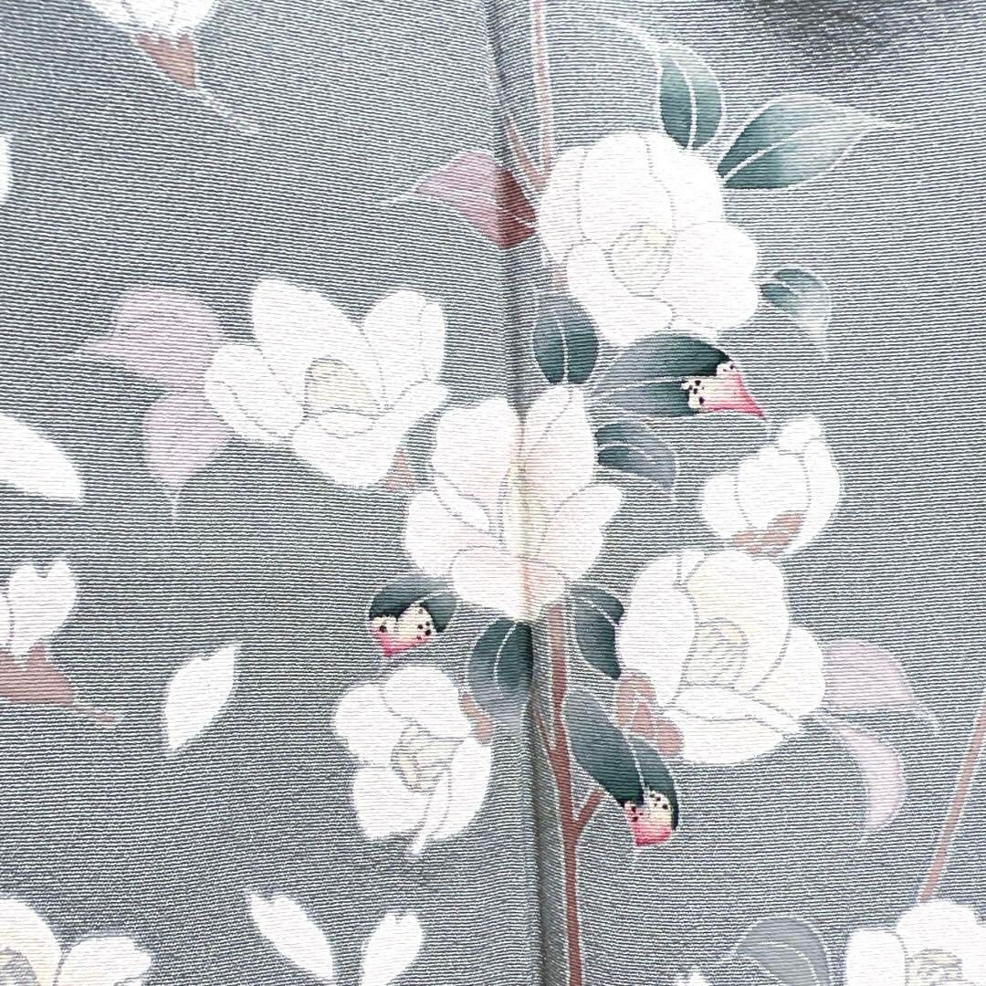 作家もの 訪問着 京加賀友禅 花模様 椿 リーフ 着物 101a d 【公式通販】