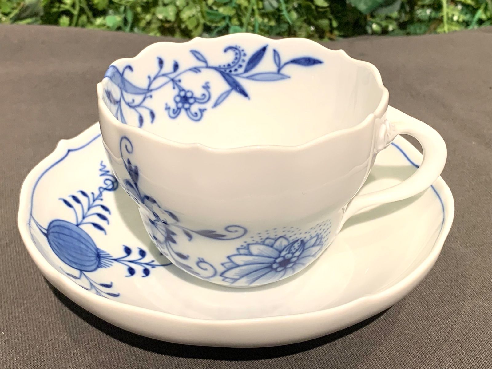 マイセン ブルーオニオン カップ-ソーサー meissen