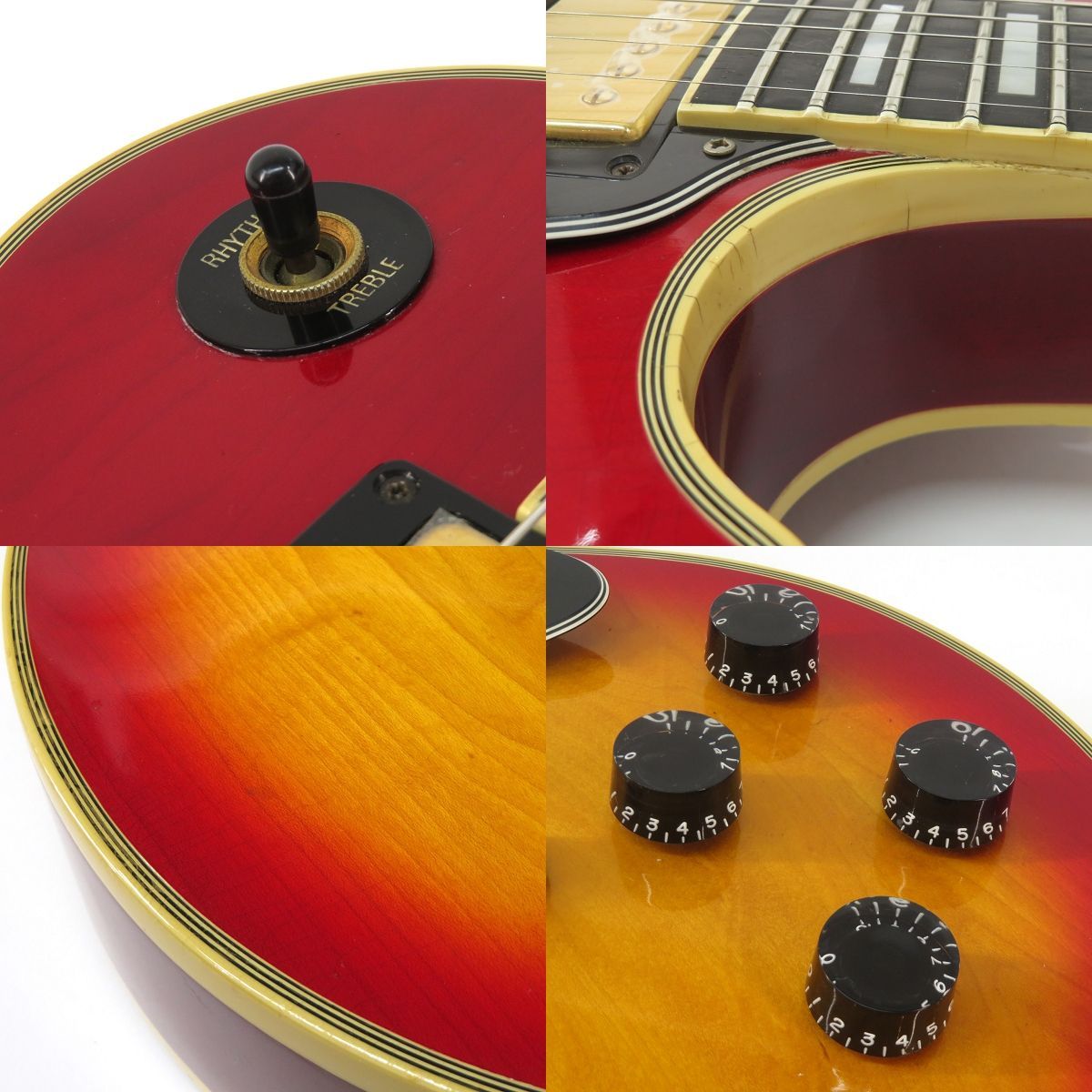 Gibson ギブソン Les Paul Custom Mod チェリーサンバースト 1998年製 レスポール カスタム エレキギター ※中古 -  メルカリ