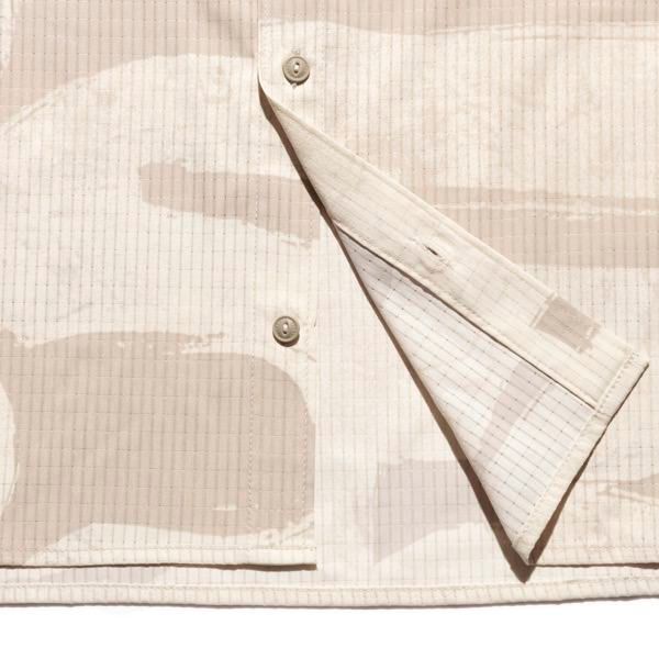  Run Amok ラン アモック 半袖開襟シャツ BLESS UP TRAIL RW 600 FSS メンズ FOSSIL ロアークリバイバル ROARK Revival ブレスアップ トレイル ランニング トレイルランニング トレラン マラソン シャツ ポロシャツ トップス