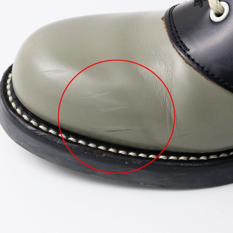 リーガル REGAL 2051 ブラックソーテル サドルシューズ 24cm/ブラック