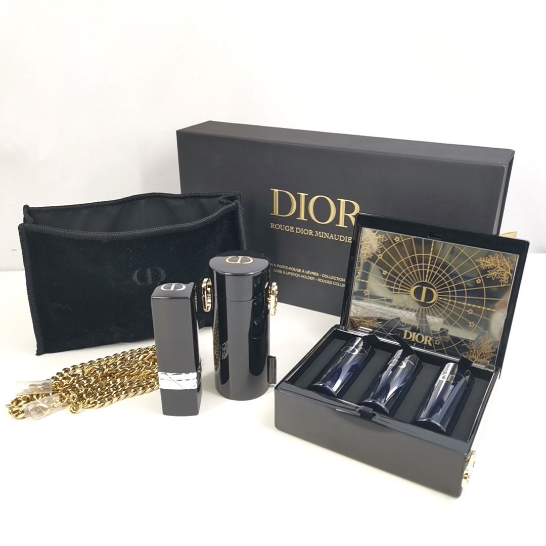 DIOR ROUGE DIOR MINAUDIERE 口紅3本セット 楽天市場】DIOR ルージュ ディオール セット ミニリップ3本