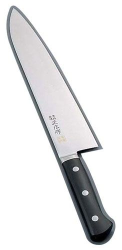 新品】正広作 MV鋼本焼 牛刀（両刃） 14812 最新 24cm