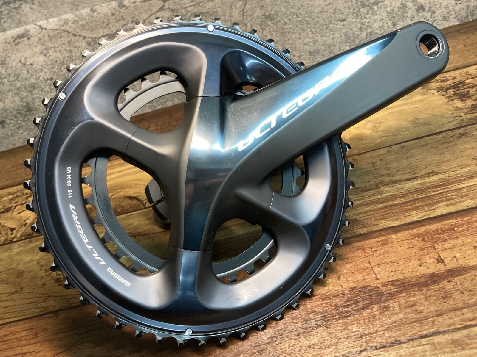 IV178 シマノ SHIMANO アルテグラ ULTEGRA FC-R8000 クランクセット 170mm 50|34T リコール点検済み