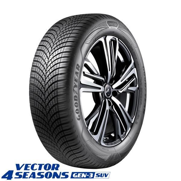 225/60R17 オールシーズン 17インチ グッドイヤー ベクター 4シーズン GEN3 SUV 4本セット 1台分 正規品 タイヤのみ