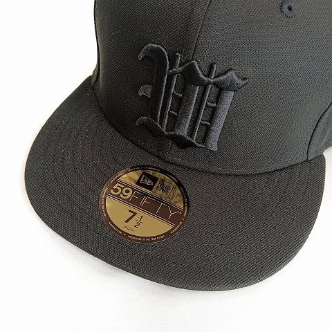 ワコマリア WACKO MARIA × NEW ERA 59FIFTY 7 1/2 CAP 帽子 黒