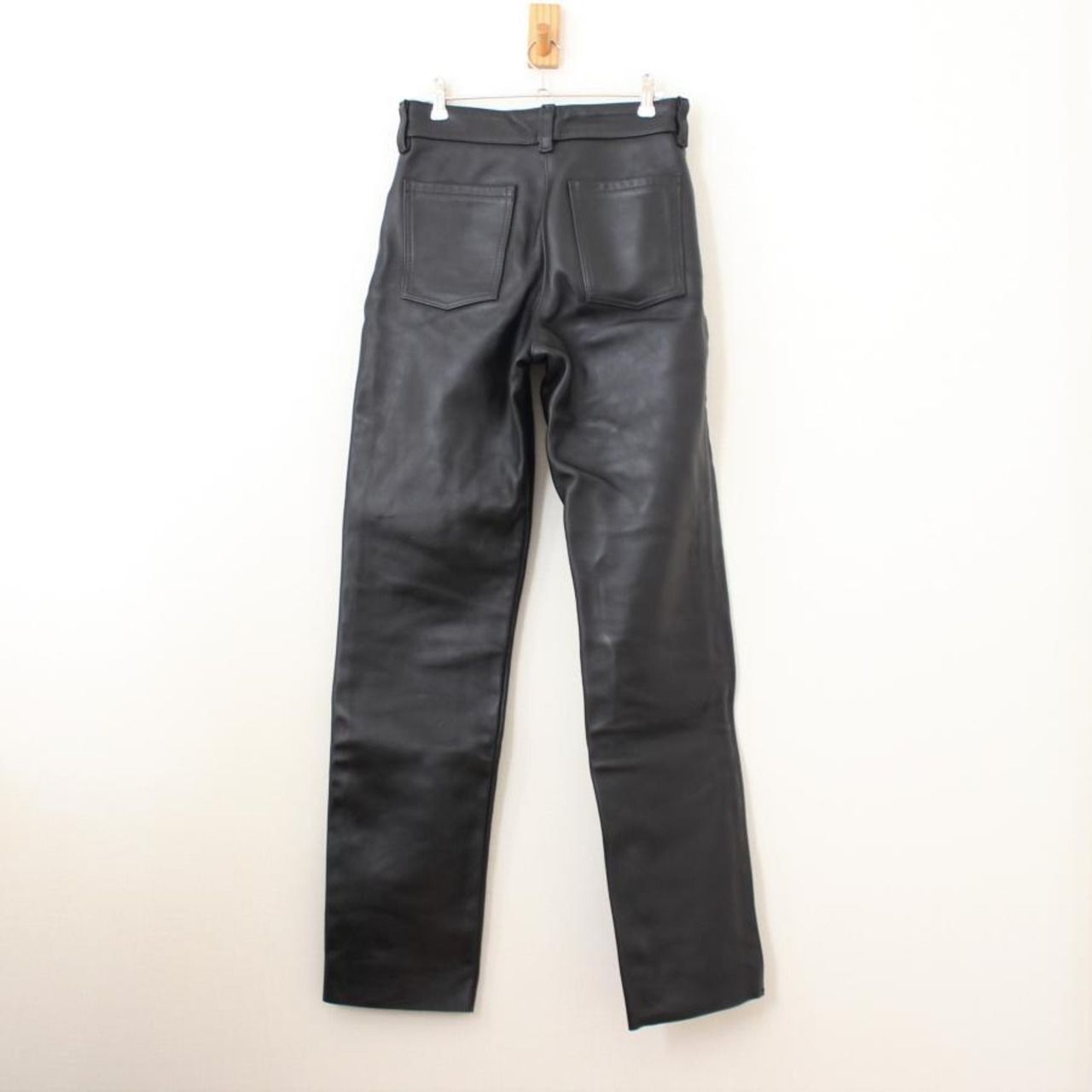 VansonレザーパンツTALONジッパー29インチ vanson バンソン レザー