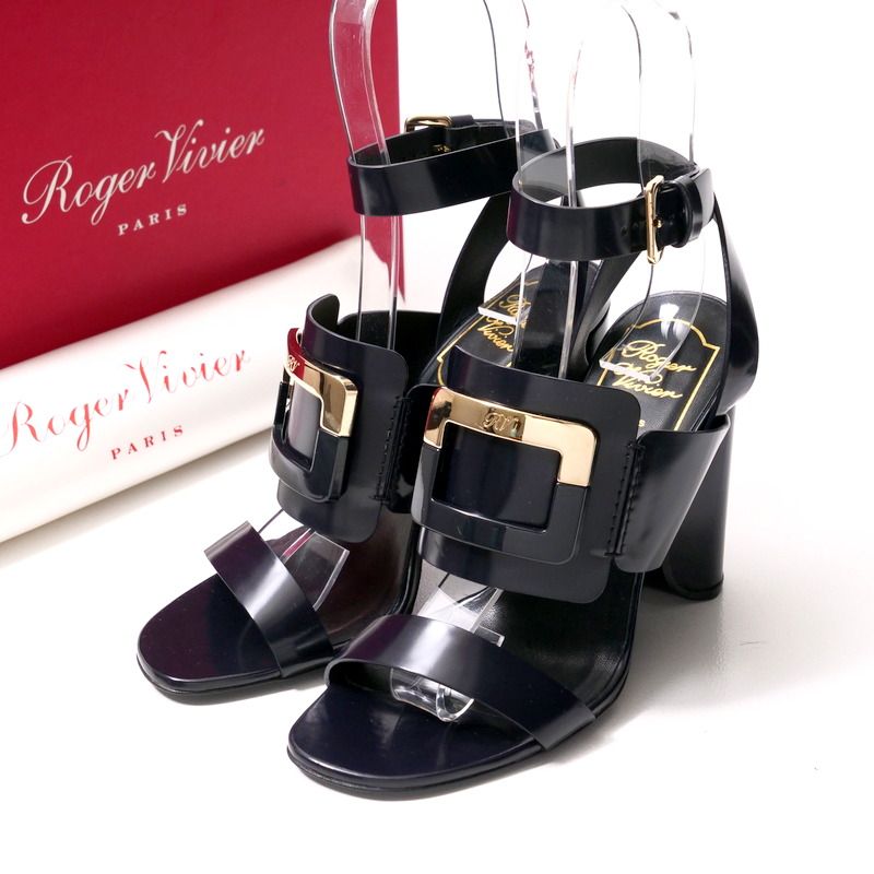 ロジェヴィヴィエ サンダル サイズ35 Roger Vivier ロジェヴィヴィエ サンダル サイズ35 1/2 レザー
