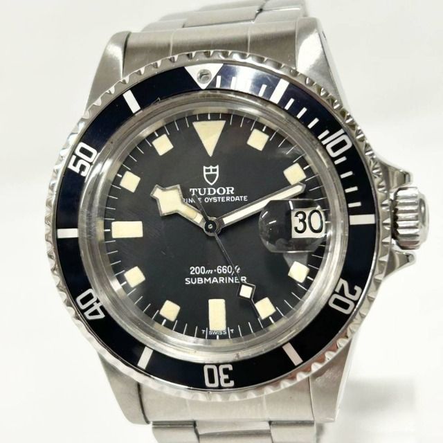 チュードル TUDOR 94110 サブマリーナスノーフレーク Submariner Snowflake メンズ 腕時計 ブラック