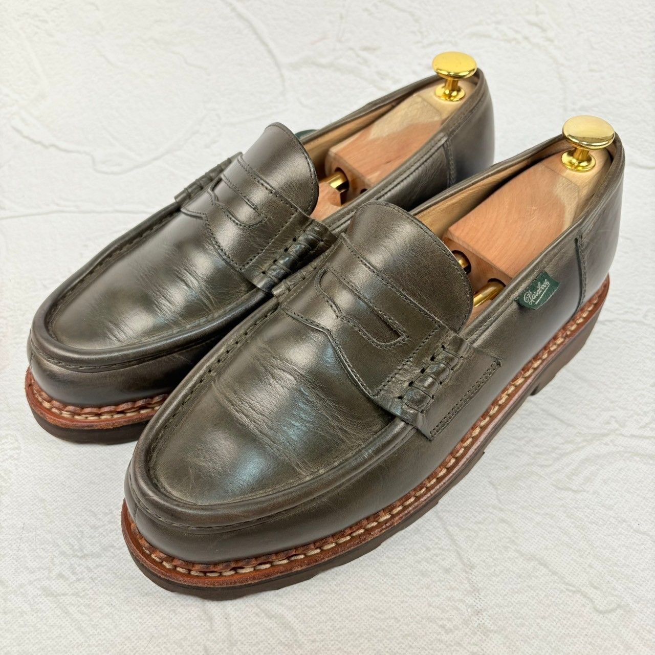 美品・希少】PARABOOT パラブーツ REIMS ランス コインローファー ノル 