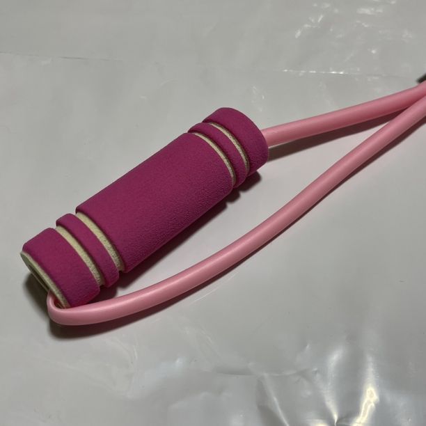 BEAURIT トレーニングチューブ ピンク トレーニング チューブ 筋トレ スポーツ ピンク ゴム