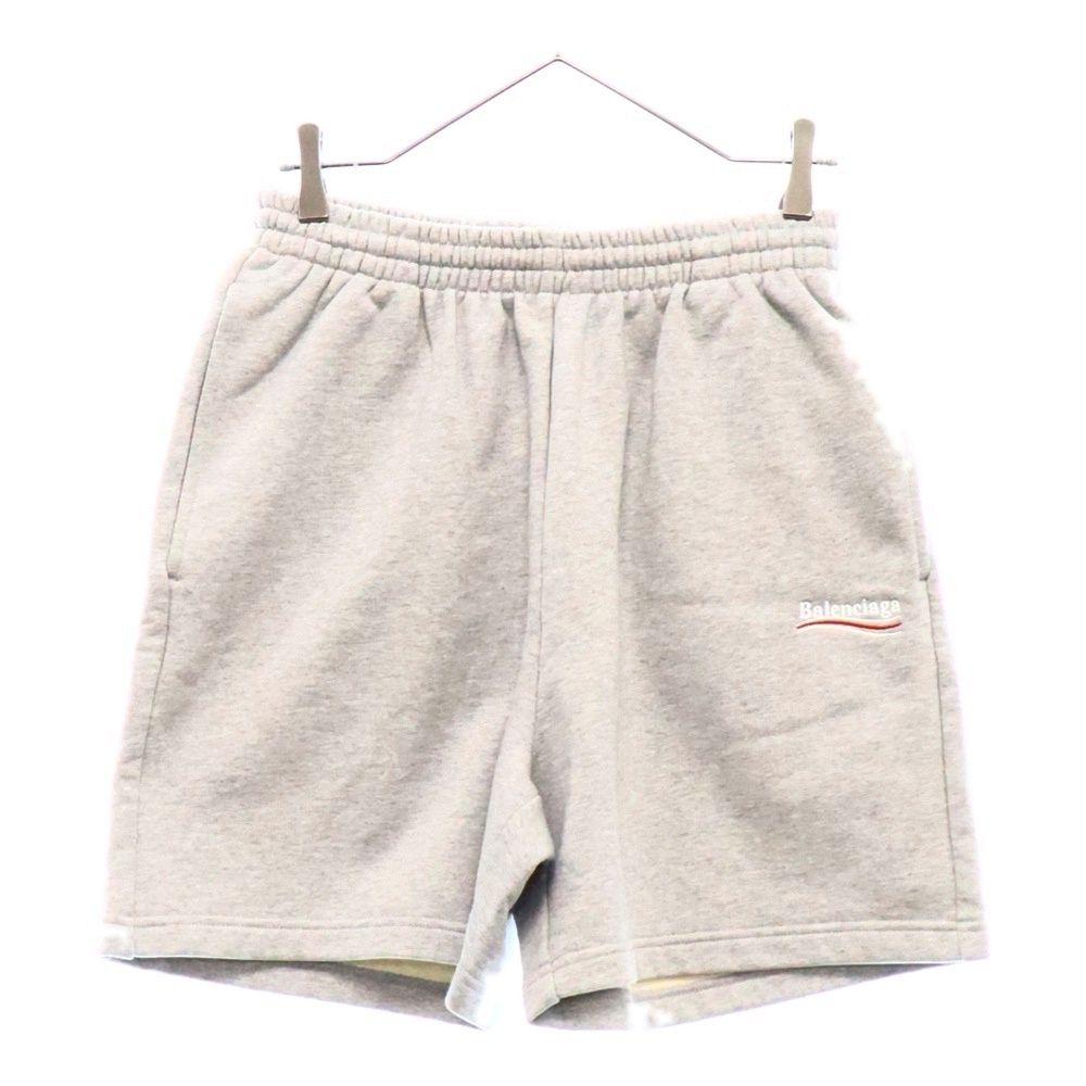 BALENCIAGA バレンシアガ21AW キャンペーンロゴスウェットショーツ
