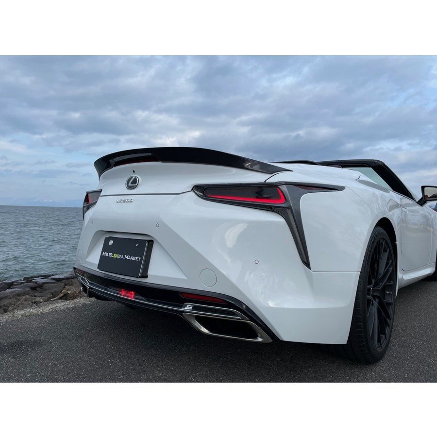 LC500 コンバーチブル カーボン トランクスポイラー リア