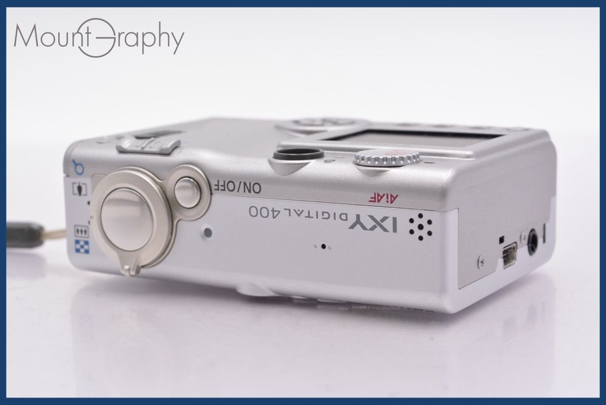 美品　Canon IXY DIGITAL 400 【動作品】 Canon IXY DIGITAL 400 デジカメ 動作確認済み バッテリー
