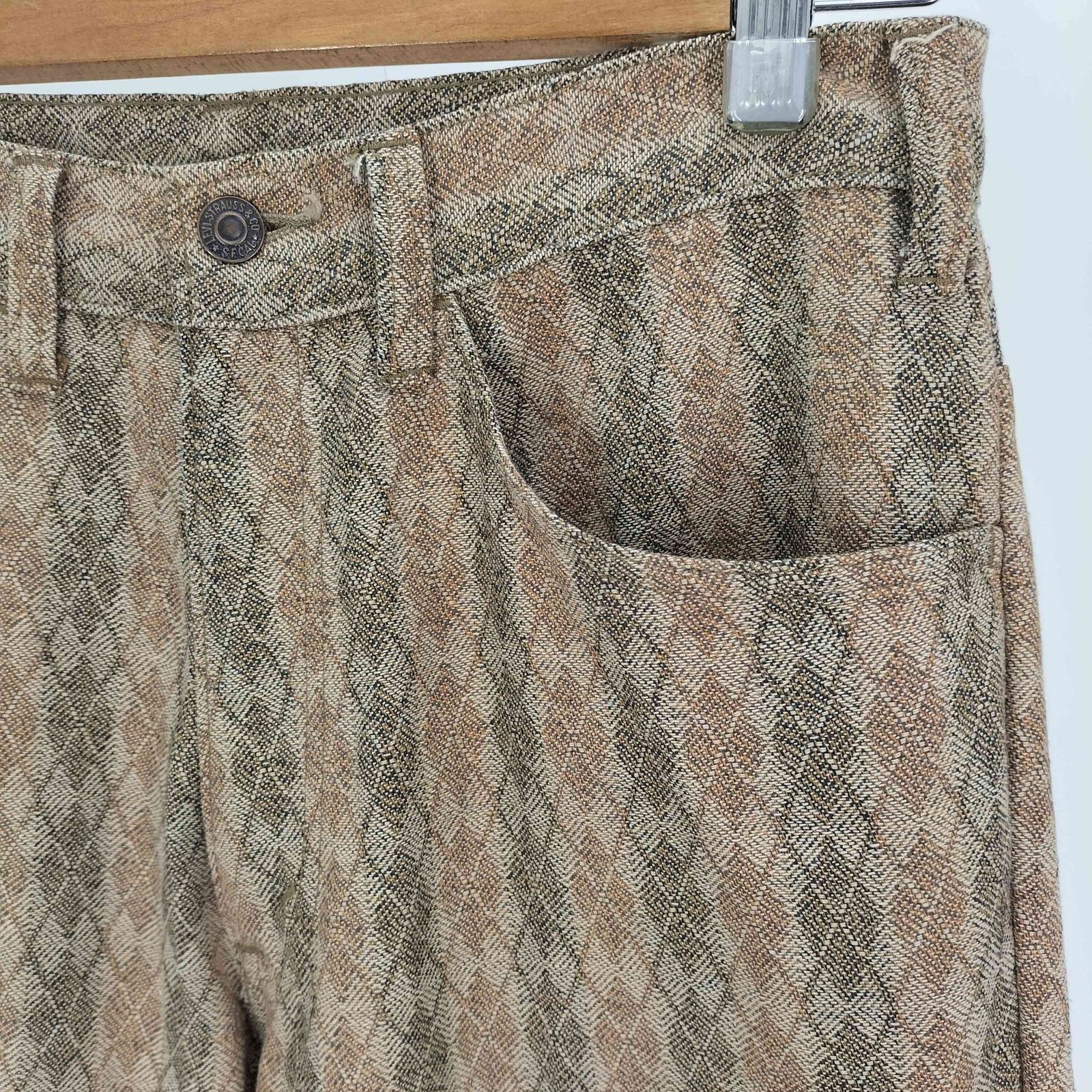 60s〜70s levis staprest リーバイススタプレ 60s~70s Levis STA-PREST BIG E Pique Material | VOLAR