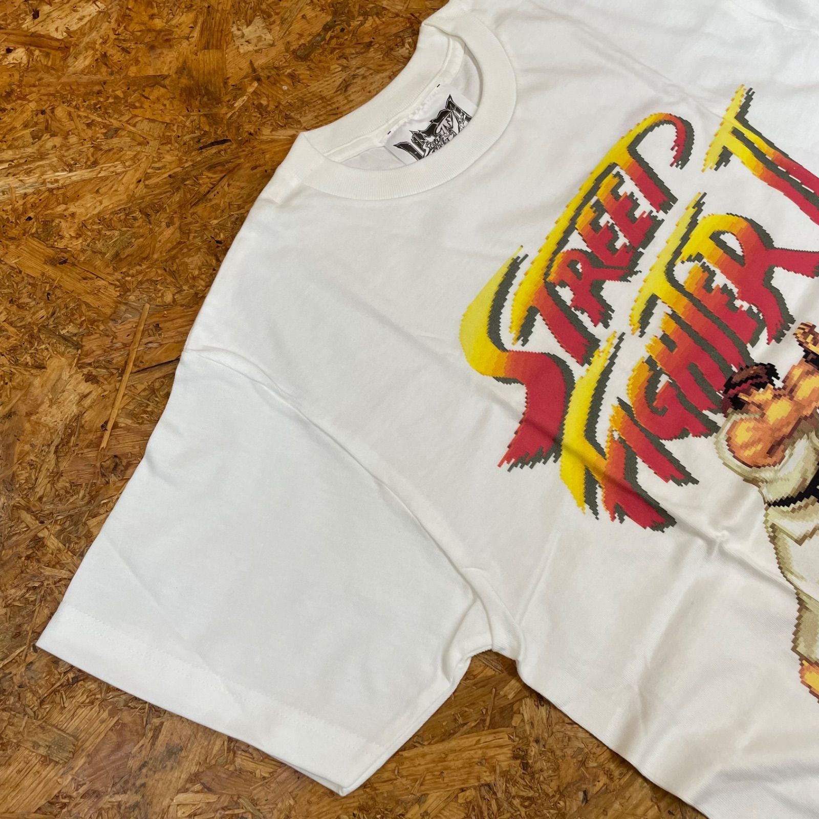 未使用 CAPCOMオフィシャル STREET FIGHTER II リュウ プリントTシャツ 